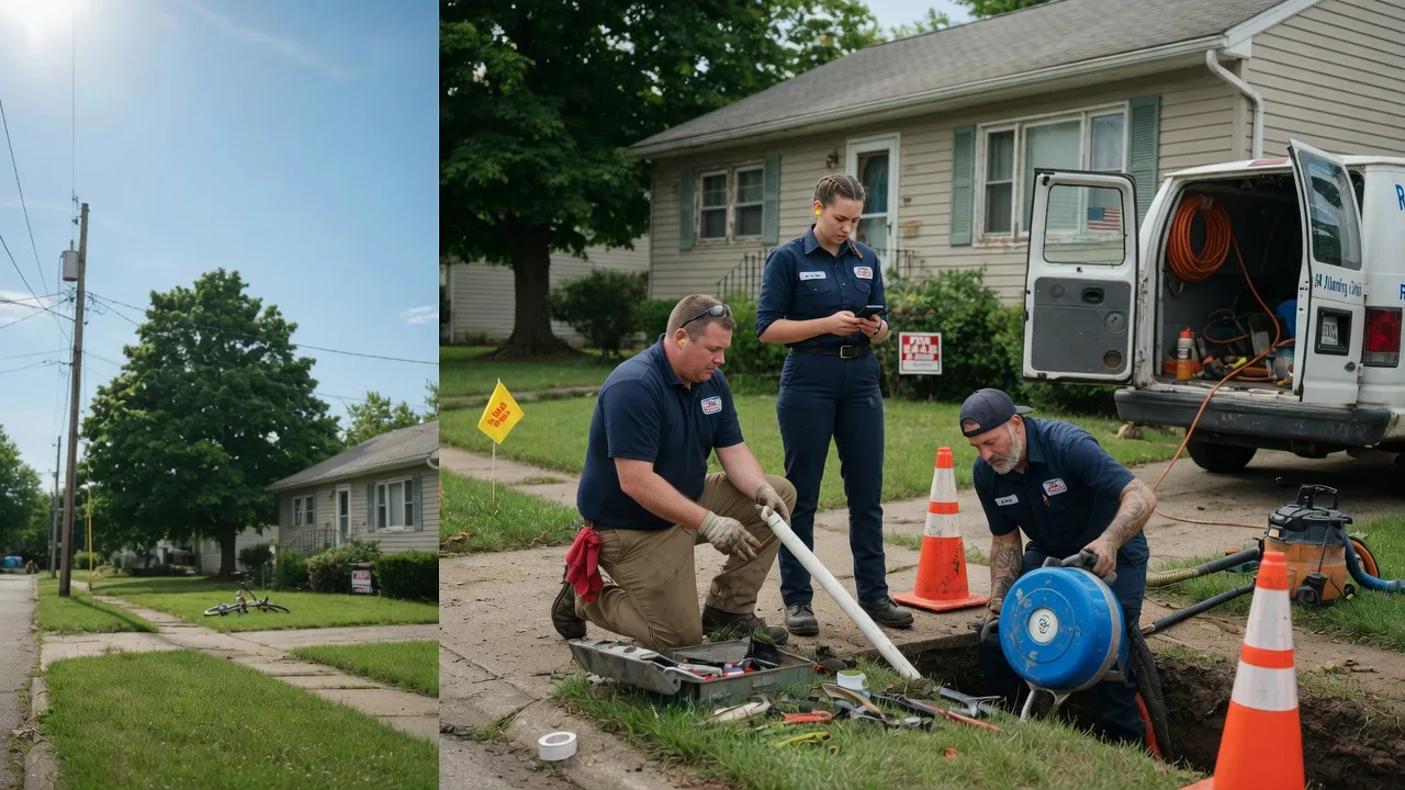 Sewer Line Repair in Huntingburg, IN near me